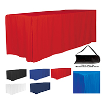 4-Sided Fitted Style Table Covers & Table Throws (Blanks) / Fit 8 Foot Table